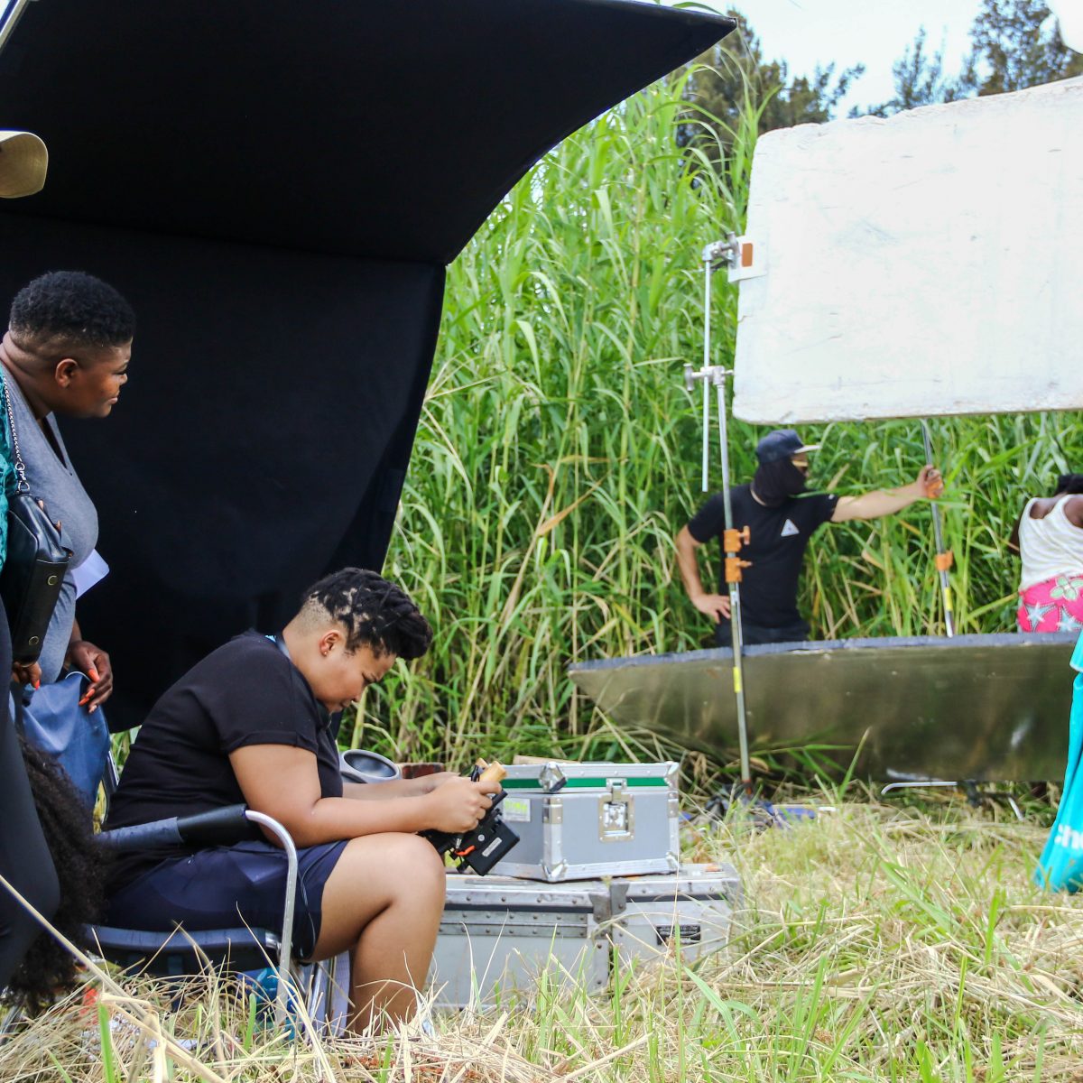 Behind the scene